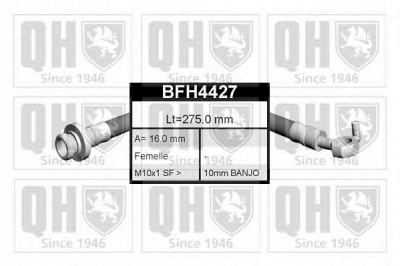 QUINTON HAZELL bfh4427 -  Тормозной шланг